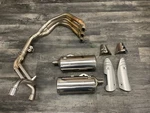Triumph 2005-2010 Speed Triple 1050 Muffler Exhaust Mid Head Pipes System Oem. Fixed Price $599.99.