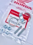 Oem Honda CT70H Muffler Exhaust Pipe Mount Gasket & Studs. Fixed Price $16.80.