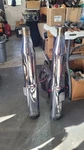 Vance And Hines Output Slip Ons For Harley Davidson Touring Bike Models. Fixed Price $475.00.