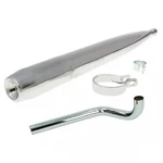 Exhaust 64X28MM + Pipe Sachs Ks Moped P3 Steck Hercules Prima 5 Mofa. Fixed Price $88.30.