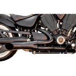 Trask 2:1 Hot Rod Exhaust System Black Motorcycle Street Bike TM-3033BK. Fixed Price $1185.95.