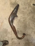 73-77 Suzuki TS-125, TC-125 Oem Exhaust Pipe, 14301-28601. Fixed Price $99.00.