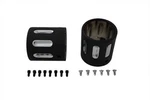 Black Revolver Tip Set For 4 Inch Muffler Harley-davidson. Fixed Price $77.99.