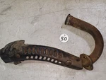 1979 Honda XL100S Header Pipe Exhaust With Heat Shield Guard #18320-436-003. Fixed Price $90.00.