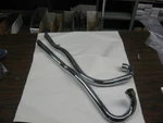 High Exhaust 650-C Model 2 Pipes Left Side Slash Cut Triumph. Fixed Price $299.95.