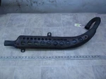 1971 Kawasaki F7 175 Enduro K613-1) Exhaust Header Muffler Pipe W/ Heat Shield. Fixed Price $172.50.