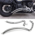 Shortshots Staggered Exhaust Pipes W/ Baffles For Yamaha V-star XVS1100. Fixed Price $153.96.