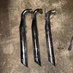 Triumph Rocket 3 Classic Genuine Op Silencer Exhaust Muffler Set 2208420 2208414. Fixed Price $149.00.