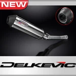 Suzuki GSX600F Katana 1997-2006 13.5" X-oval Stainless Exhaust Muffler Kit. Fixed Price $239.99.