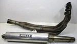 96 Kawasaki ZX6R ZX600 Ninja Muzzy Full Exhaust System Header Lead Pipe Muffler. Fixed Price $449.99.