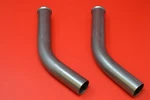 1004-25 Harley Jd Exhaust Pipe Set (2 Pcs) 1925-1928 Twins. Fixed Price $110.00.