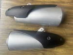 2012 Ducati M696 Monster Oem Exhaust Mufflers Pipes Silencers Heat Shields. Fixed Price $176.00.