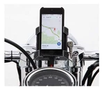Ciro Premium Smartphone/gps Holder W/ Charger 7/8-1 In. Chrome Bar Mount 50212. Fixed Price $99.99.
