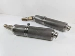 2008 Aprilia Rsvr 1000 Factory Titanium Racing Exhaust Pipe Muffler AP8119716. Fixed Price $260.39.