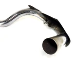65494-70 Oem Harley Flh Shovelhead Left Exhaust Cross Over Pipe With Heat Shield. Fixed Price $125.00.
