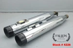 2016 Harley Touring 4" Rinehart DBX40 Exhaust Muffler Pipe Set Chrome #4226. Fixed Price $199.99.