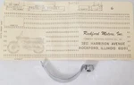 Nos Genuine Bridgestone Shield Protector Bracket Part # 6334-5010 New Factory. Fixed Price $16.39.