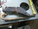 1985-2005 Kawasaki KLR250 KL250 Oem Exhaust Pipe Header Muffler 18049-1461. Fixed Price $149.99.