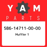 5B6-14711-00-00 Yamaha Muffler 5B6147110000, New Genuine Oem Part. Fixed Price $682.33.