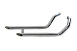 1985-2009 Harley Davidson Flht Flhr Flt Exhaust Drag Pipe Set Slash Cut Paughco. Fixed Price $424.99.