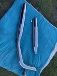 Harley-davidson Evo Softail Exhaust Mufflers 65699-90, 65380-90. Fixed Price $145.45.
