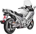 Akrapovic Slip-on Line Muffler Triangle S-Y13SO3-HT Stylish Exhaust Part. Fixed Price $1910.65.