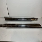 Harley-davidson Sportster Chrome Exhaust Mufflers 64726-08, 64725-08 13-14. Fixed Price $19.98.