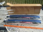 Genuine Harley Davidson 65538-95A & 65539-95A Touring Exhaust Pipes Set Of 2. Fixed Price $50.00.