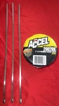 Accel 2002BK Exhaust Wrap Kit X25 Roll W/3 14 Stainless Straps Black. Fixed Price $59.00.