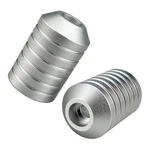 Crash Bar Sliders Cnc Decorative End Caps For Harley Touring Softail Silver. Fixed Price $103.15.