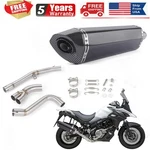 Racing Full System Exhaust Pipe Kit Stainless Steel For Suzuki V-strom 650 17-25. Fixed Price $152.00.