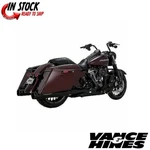 Vance & Hines Black Torquer 450 Slip-on Mufflers 4.5" Harley M8 17-UP. Fixed Price $823.85.