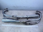 1983 Suzuki GS850GL S599-2) Chrome Exhaust Headers Mufflers Pipes Set. Fixed Price $109.99.