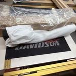 New Harley Davidson Oem Black Upper Vrsc Exhaust Shield 64810-10. Fixed Price $199.00.