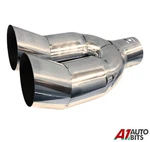 Racing Stainless Steel Universal Exhaust Tailpipe Tip Twin Muffler Sport. Fixed Price $58.58.