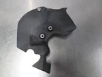 EB979 2006 Honda Vfr 800 Interceptor Main Step Heat Guard Plate. Fixed Price $29.99.