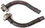 Honda Sabre Rear Cylinder Exhaust Header Down Pipe Pair 1984 V45. Fixed Price $49.06.