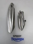 Triumph Speed Triple 1050 / Exhaust Header Downpipes Heat Shield T2200988. Fixed Price $51.44.