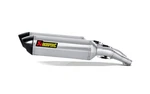 Akrapovic Slip-on Line Dual Exhaust Titanium Mufflers Motorcycle Street Bike. Fixed Price $1896.42.