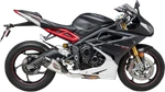 Yoshimura Alpha Slip-on Exhaust Worksfinish Ss-ss-cf Triumph Daytona 675 13-17. Fixed Price $749.00.
