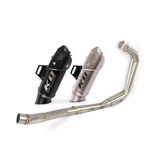 Yzf R3 2013-2024 For Yamaha R25 MT03 MT25 Full System Exhaust Black Muffler Pipe. Fixed Price $120.89.