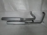 18-24 Harley Davidson Flfb Fat Boy Softail Oem Exhaust System Satin Silver. Fixed Price $229.99.