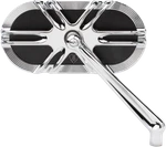 Arlen Ness Chrome Caged Deep Cut Screw In Right Side Motorcycle Convex Mirror. Fixed Price $113.95.