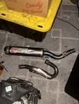 2005-2007 Suzuki Pro Circuit Exhaust Header Muffler Silencer TI-4. Fixed Price $697.50.