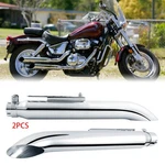 2PCS Motorcycle Slip-on Exhaust Muffler Pipe For Suzuki Marauder VZ800 VZ1600. Fixed Price $109.37.