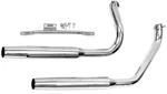Paughco 1 3/4IN. Tapered Exhaust System - 38IN. Motorcycle Street Bike 733TM. Fixed Price $499.99.
