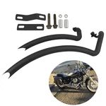 Shortshots Staggered Exhaust Pipes For Yamaha XVS650 400 Dragstar. Fixed Price $185.00.