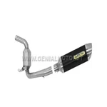 Full System Exhaust Arrow Thunder Aluminium Black Ktm Duke 390 2013 2016. Fixed Price $412.70.