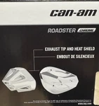 Genuine Oem Can-am Chrome Exhaust Tip & Heat Shield Kit Part # 219400260. Fixed Price $314.99.