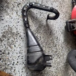 Yamaha Oem PW50 Y-zinger Rear Exhaust Pipe Chamber Muffler Mint 2/4 Screws. Fixed Price $100.00.